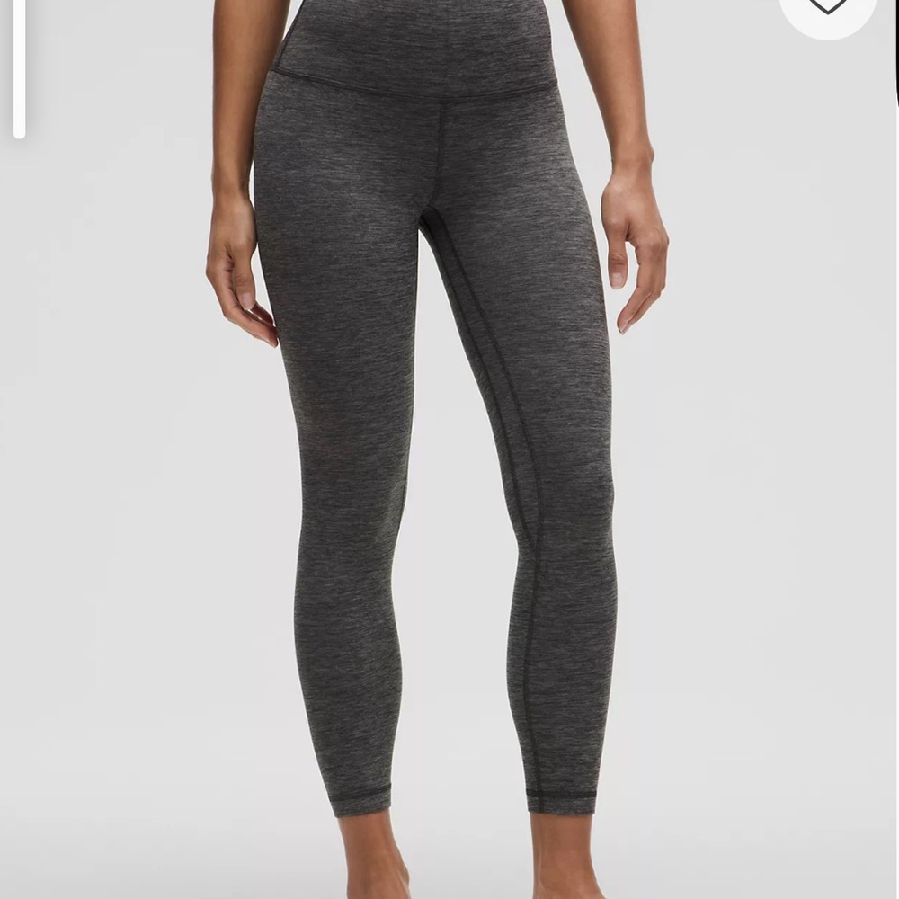 Lululemon Align Heathered Graphite Grey Leggings-4